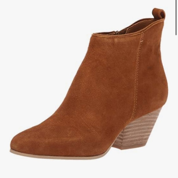 DV by Dolce Vita Shoes - DV by Dolce Vita Tan Suede Ankle Booties